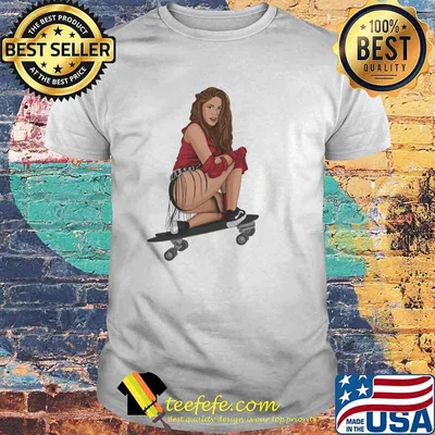 Shakira On Skateboard Shirt