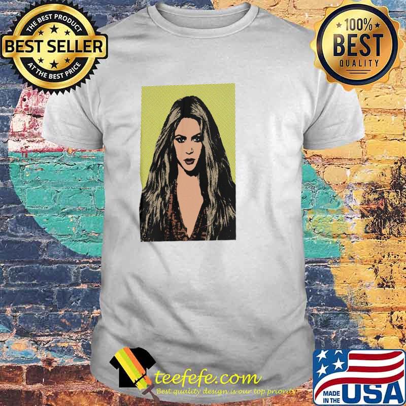 Shakira Poster Paint Shirt Shakira Poster Paint Shirt
