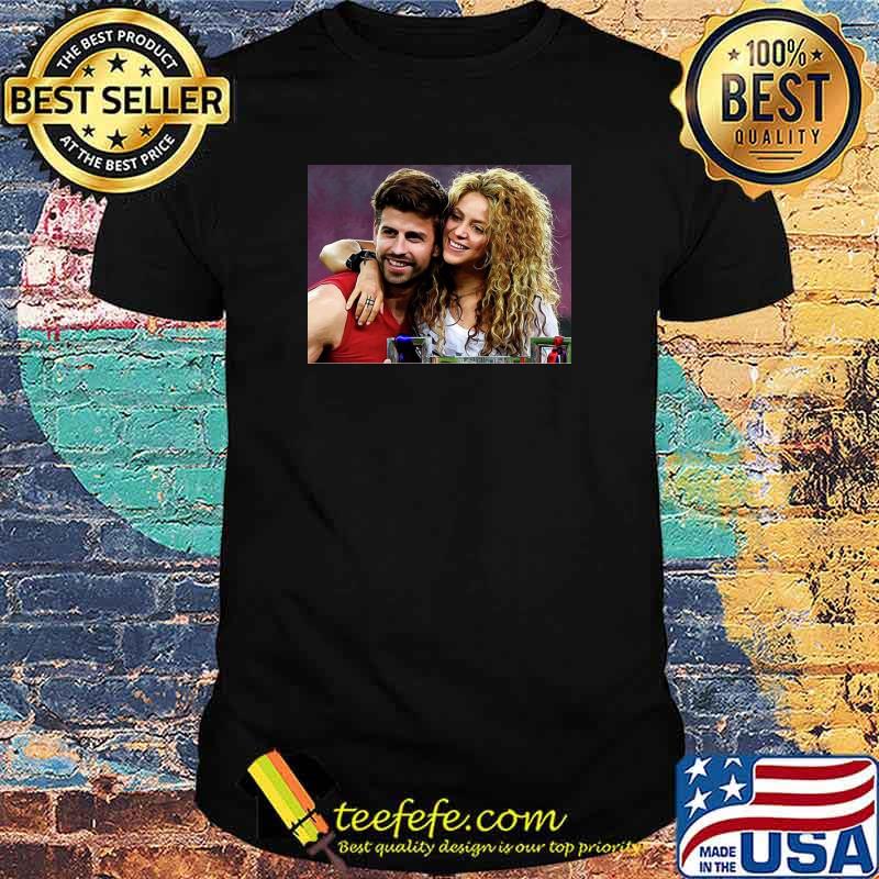 Shakira Steps Out With Her Partner Gerard Pipue Shirt Shakira Steps Out With Her Partner Gerard Pipue Shirt