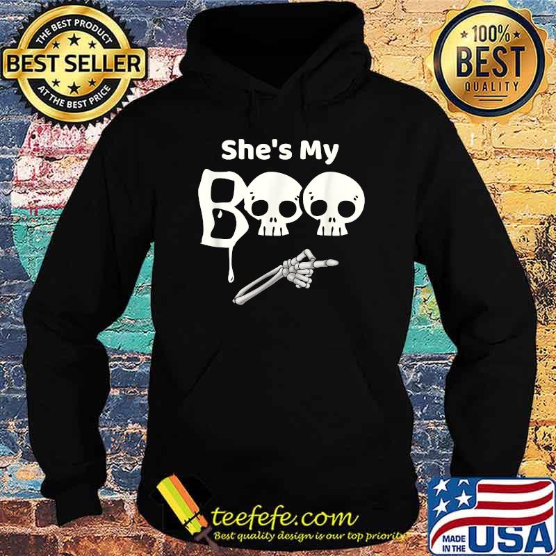 She's My Boo Halloween Matching Couples T-Shirt Hoodie She's My Boo Halloween Matching Couples T-Shirt Hoodie