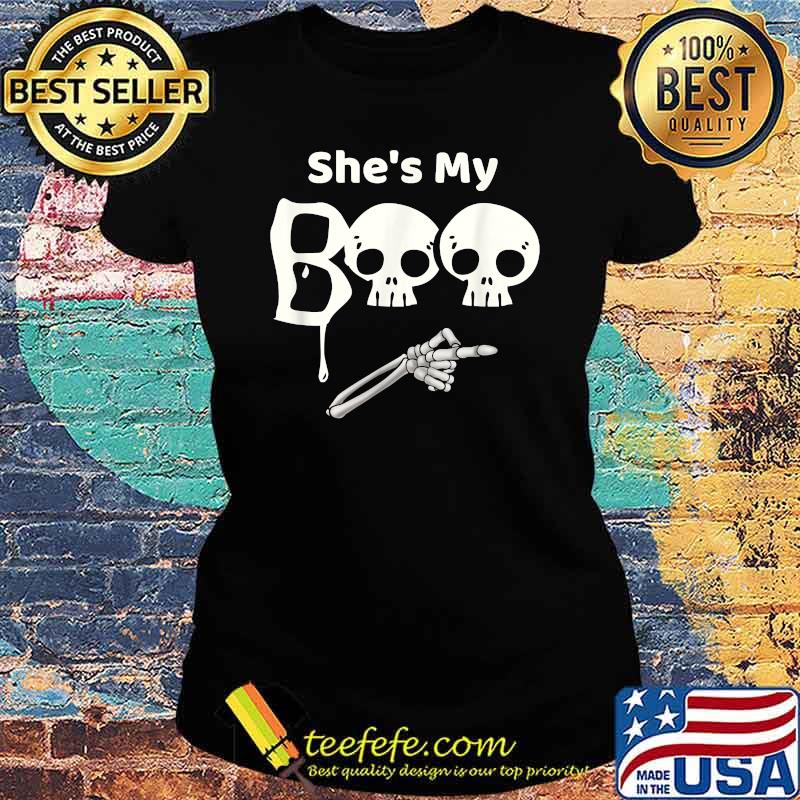 She's My Boo Halloween Matching Couples T-Shirt Ladies tee She's My Boo Halloween Matching Couples T-Shirt Ladies tee