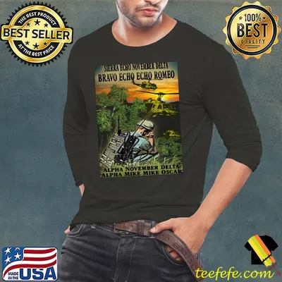 Sierra echo november delta bravo echo echo romeo alpha november delta mike oscar shirt