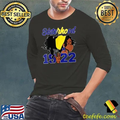 SisterHood Rho Sigma 1922 Gamma Rho Hand T-Shirt