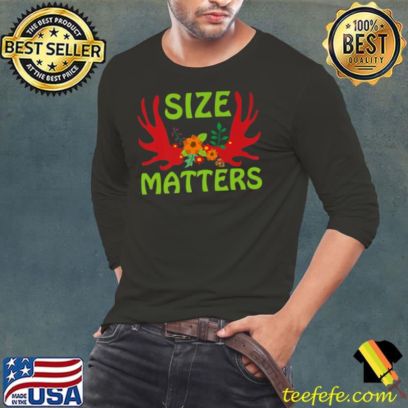 Size matters hunting lovers Premium T-Shirt Long Sleeve Tee Size matters hunting lovers Premium T-Shirt Long Sleeve Tee