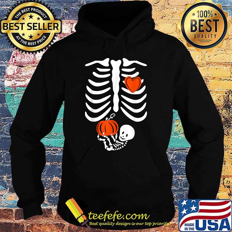 Skeleton Baby Pregnant Xray Rib Cage for Fall Halloween T-Shirt Hoodie Skeleton Baby Pregnant Xray Rib Cage for Fall Halloween T-Shirt Hoodie