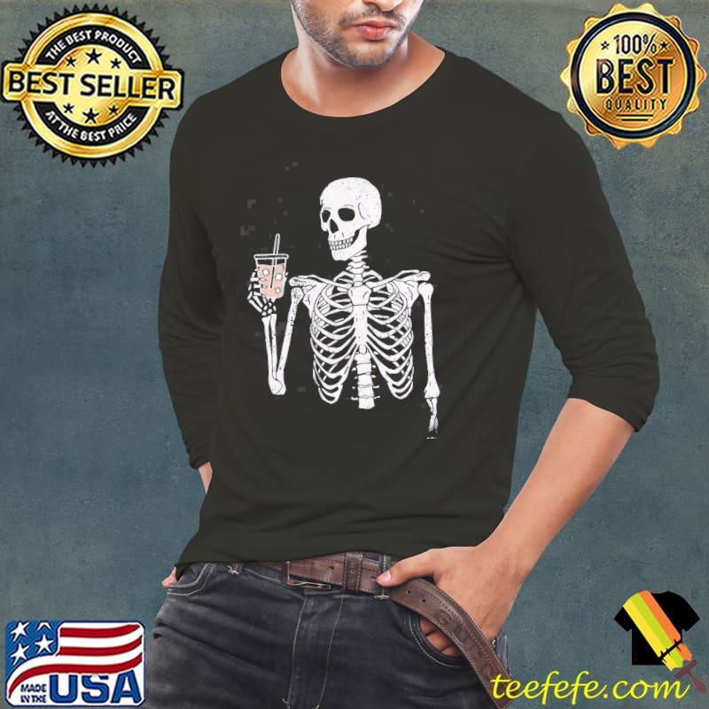 Skeleton with cub water shirt