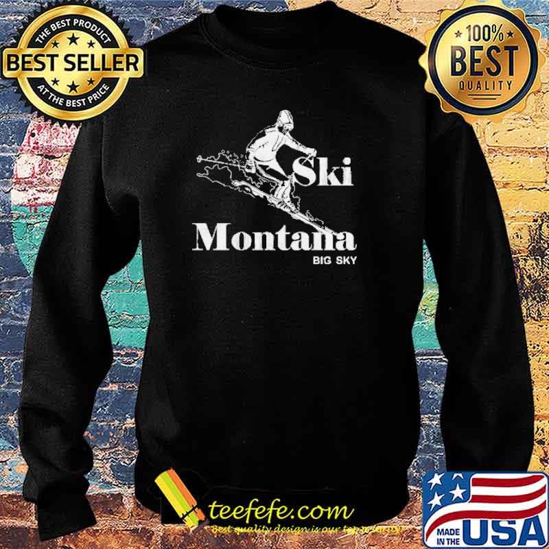 Ski Montana Big Sky Shirt Sweater Ski Montana Big Sky Shirt Sweater