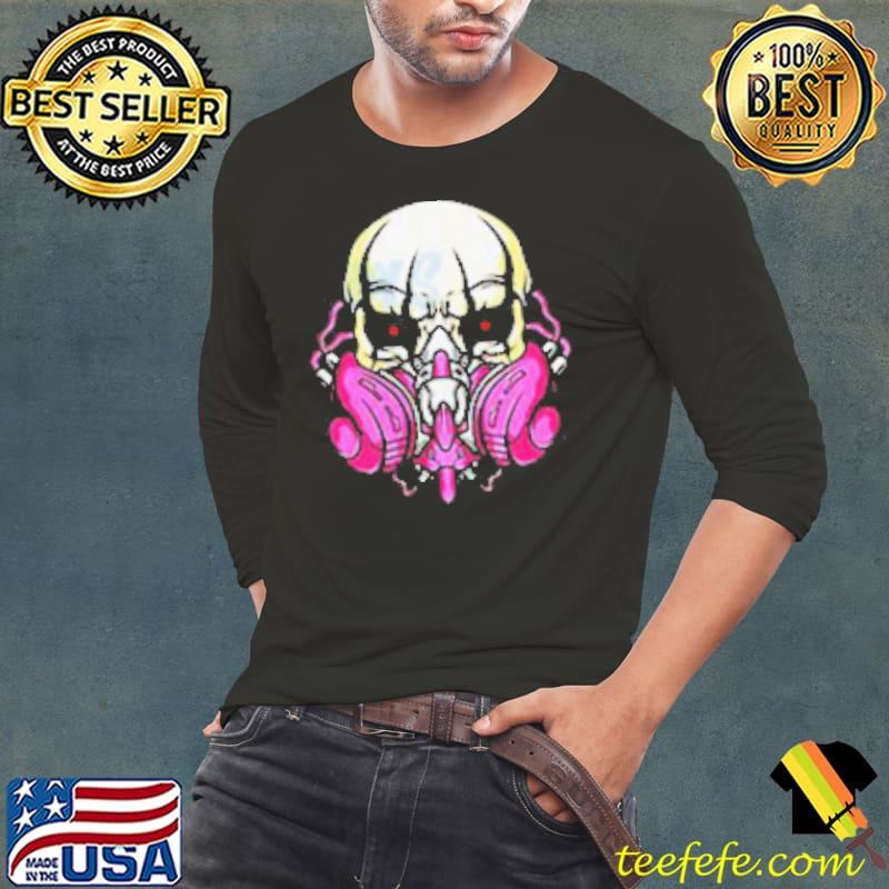 Skull Gas Mask Kids Shirt