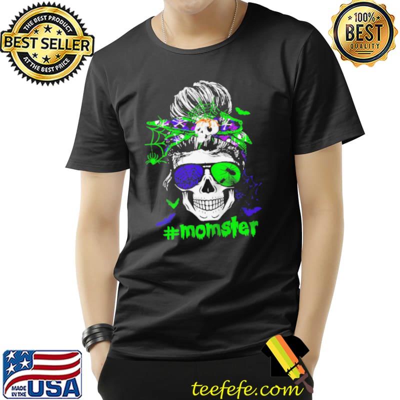 SKULL GIRL MOMSTER HAPPY HALLOWEEN SHIRT Unisex SKULL GIRL MOMSTER HAPPY HALLOWEEN SHIRT Unisex