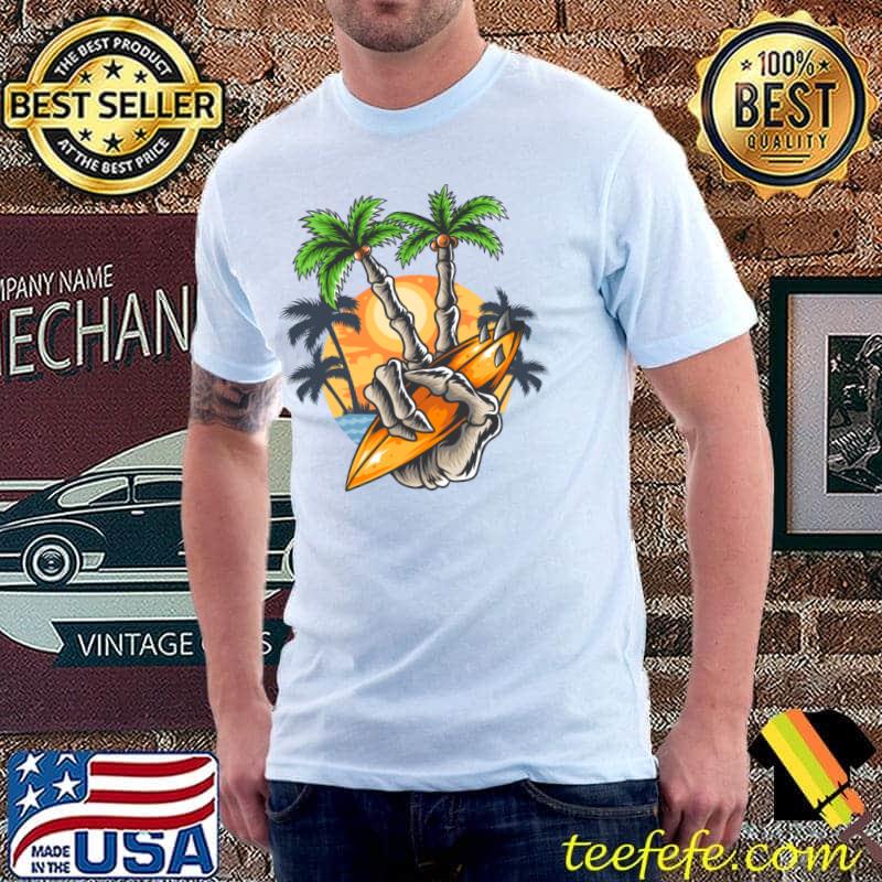 Skull surfing Halloween T-Shirt Unisex Skull surfing Halloween T-Shirt Unisex