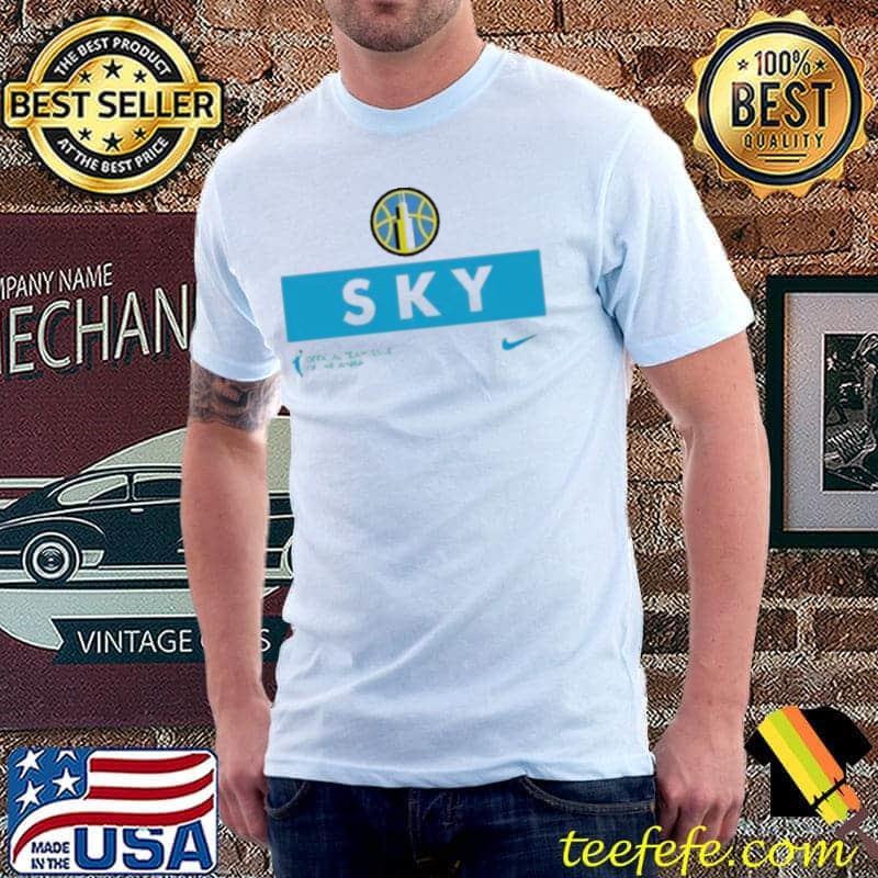 SKY Official Team issue of the WNBA shirt