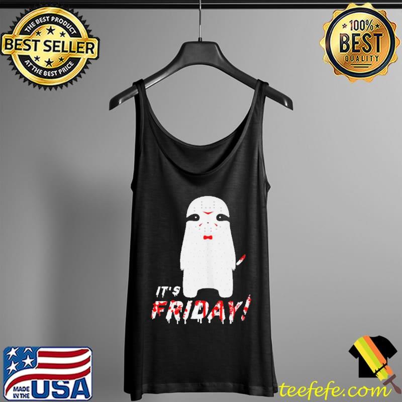 SLOTH VOORHEES ITS FRIDAY HALLOWEEN SHIRT Tank Top SLOTH VOORHEES ITS FRIDAY HALLOWEEN SHIRT Tank Top