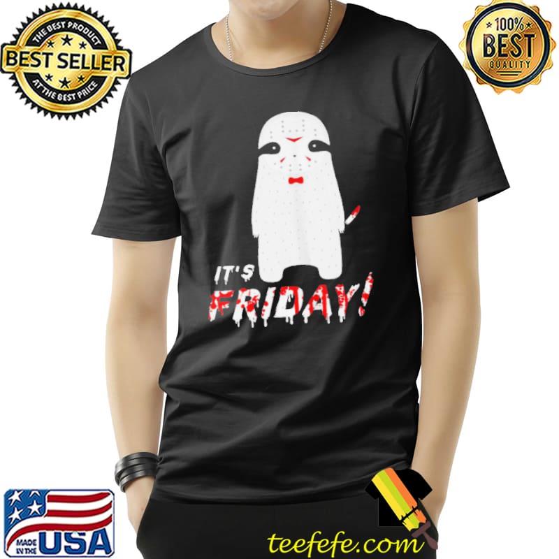 SLOTH VOORHEES ITS FRIDAY HALLOWEEN SHIRT Unisex SLOTH VOORHEES ITS FRIDAY HALLOWEEN SHIRT Unisex