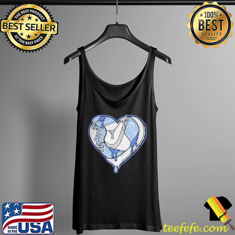 SNK HEART TEE MATCH RETRO 1S HYPER ROYAL T-SHIRT Tank Top SNK HEART TEE MATCH RETRO 1S HYPER ROYAL T-SHIRT Tank Top