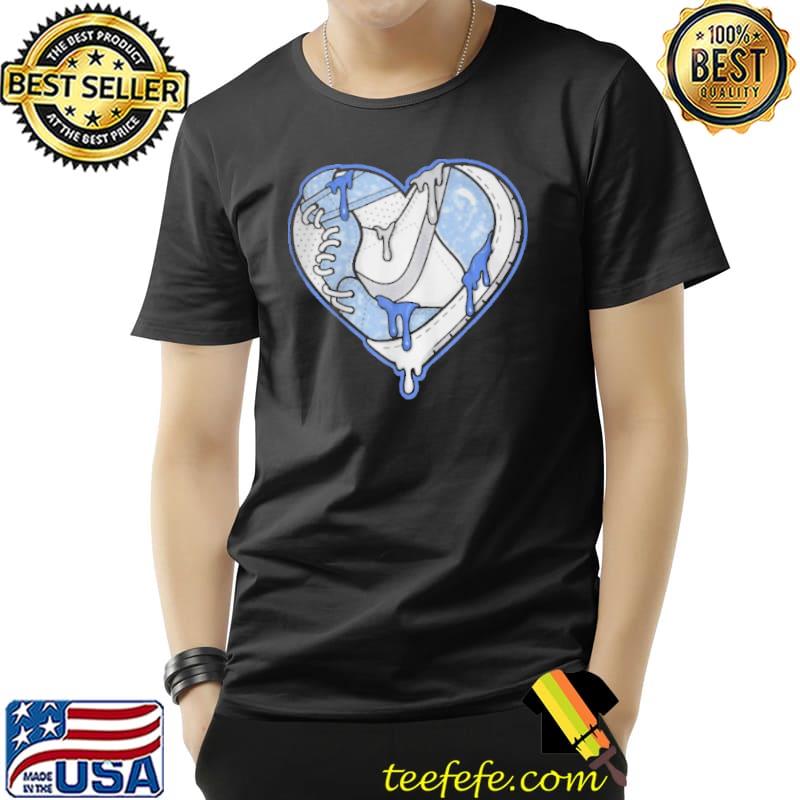 SNK HEART TEE MATCH RETRO 1S HYPER ROYAL T-SHIRT Unisex SNK HEART TEE MATCH RETRO 1S HYPER ROYAL T-SHIRT Unisex