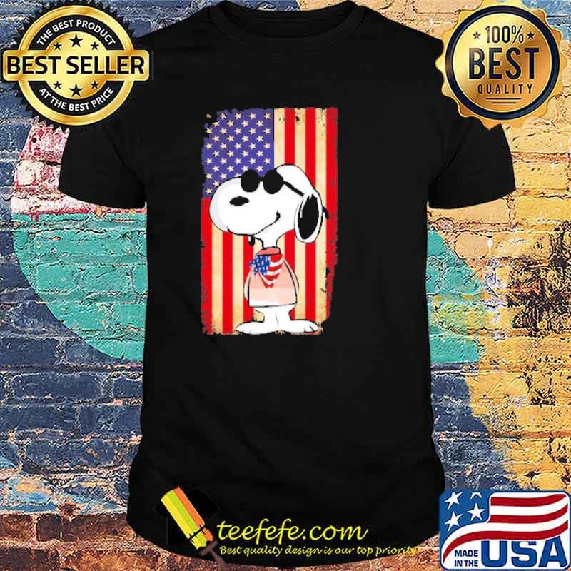 Snoopy american flag shirt Snoopy american flag shirt