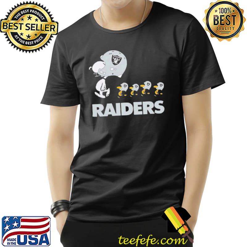 Oakland Raiders Woodstock And Snoopy Shirt - High-Quality Printed Brand