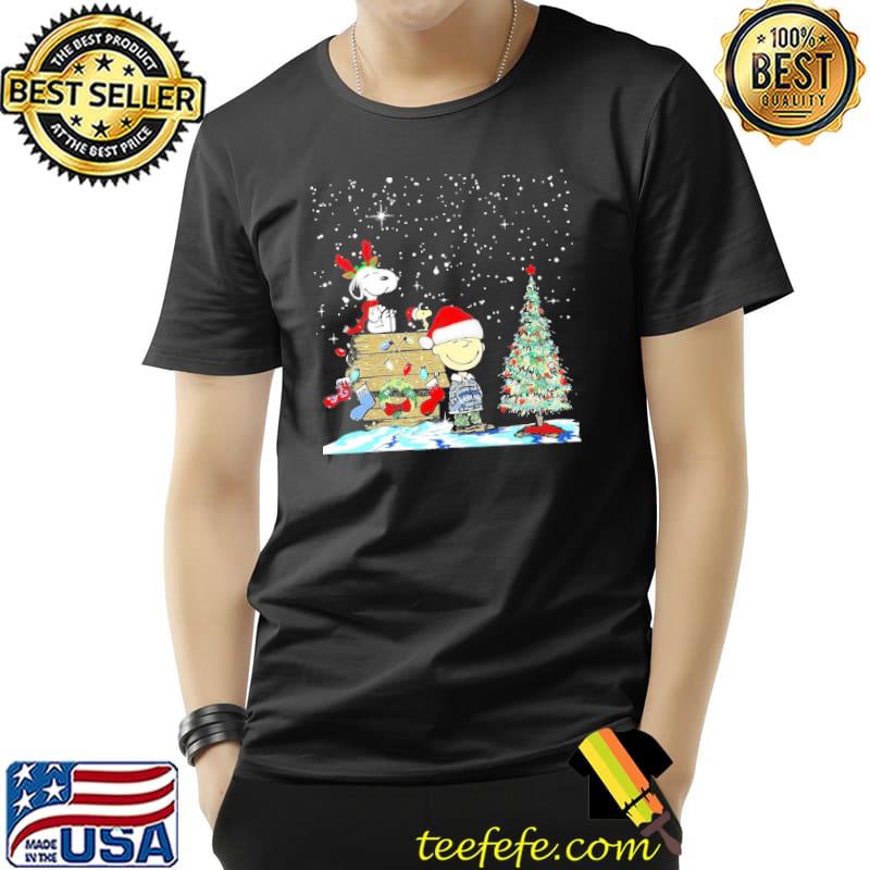 Snoopy Christmas Tree Snow Shirt Unisex Snoopy Christmas Tree Snow Shirt Unisex
