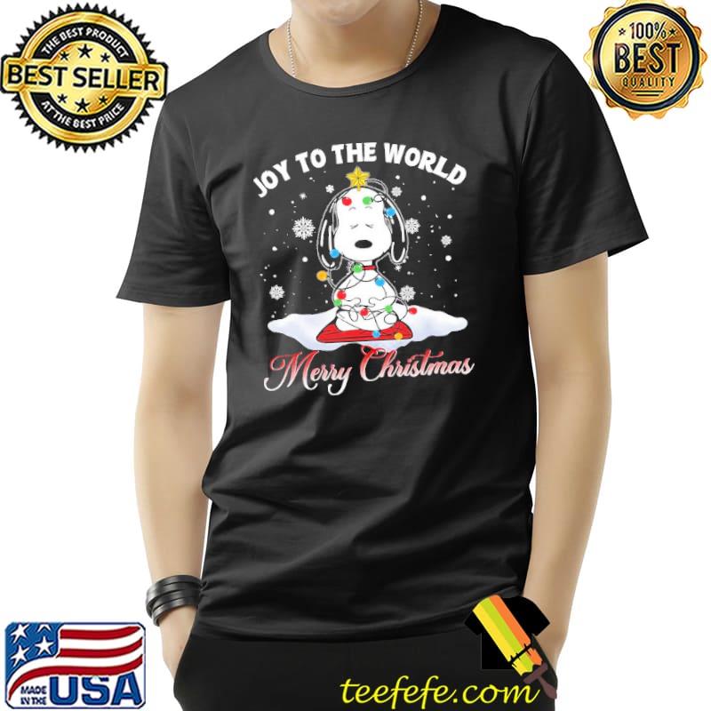 Snoopy Joy To The World Merry Christmas Shirt Unisex Snoopy Joy To The World Merry Christmas Shirt Unisex