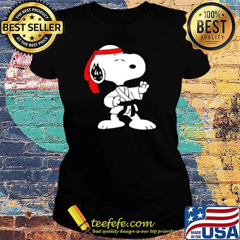 Snoopy karate s Ladies tee Snoopy karate s Ladies tee