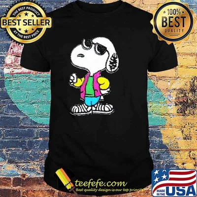 Snoopy peanuts hiphop shirt