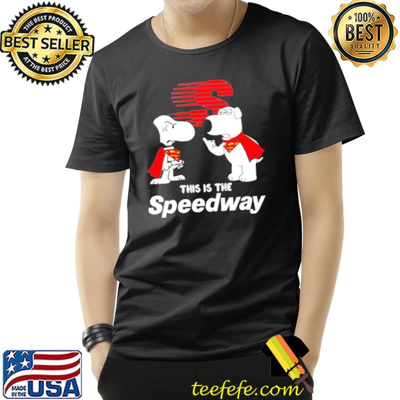 Snoopy This Is The Speedway Shirt Unisex Snoopy This Is The Speedway Shirt Unisex