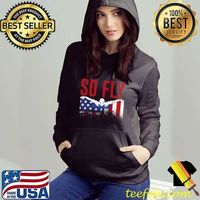 So Fly USA Swimming Team Sports Athlete US Swim Aquatic T-Shirt