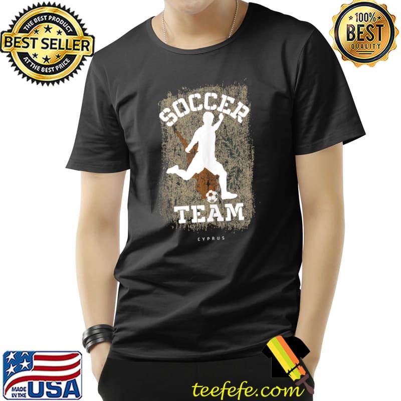 Soccer Cyprus Flag Football Team Soccer Player T-s Unisex Soccer Cyprus Flag Football Team Soccer Player T-s Unisex