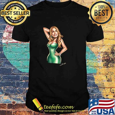 Sofia Vergara Paint Shirt