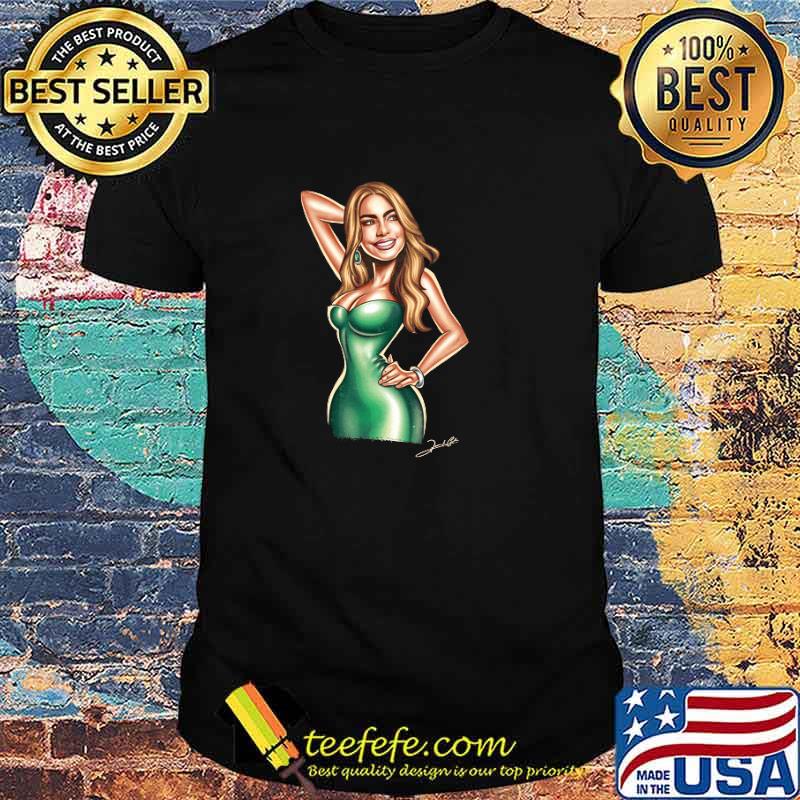 Sofia Vergara Paint Shirt