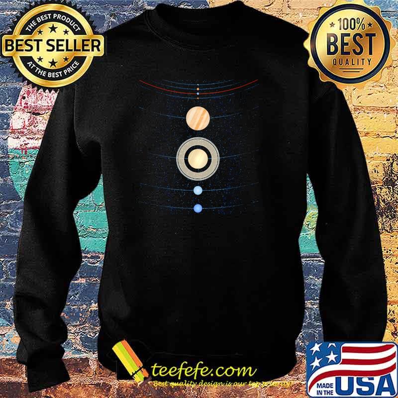 Solar System Planets, their Orbits and a Starry Background s Sweater Solar System Planets, their Orbits and a Starry Background s Sweater