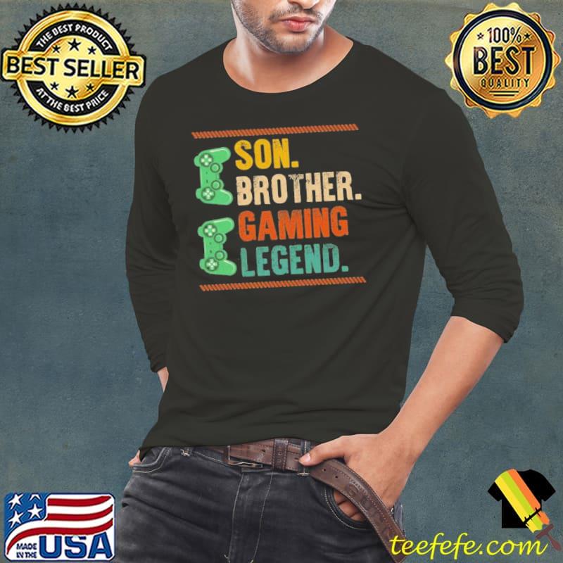 Son Brother Gaming Legend Vintage shirt Son Brother Gaming Legend Vintage shirt