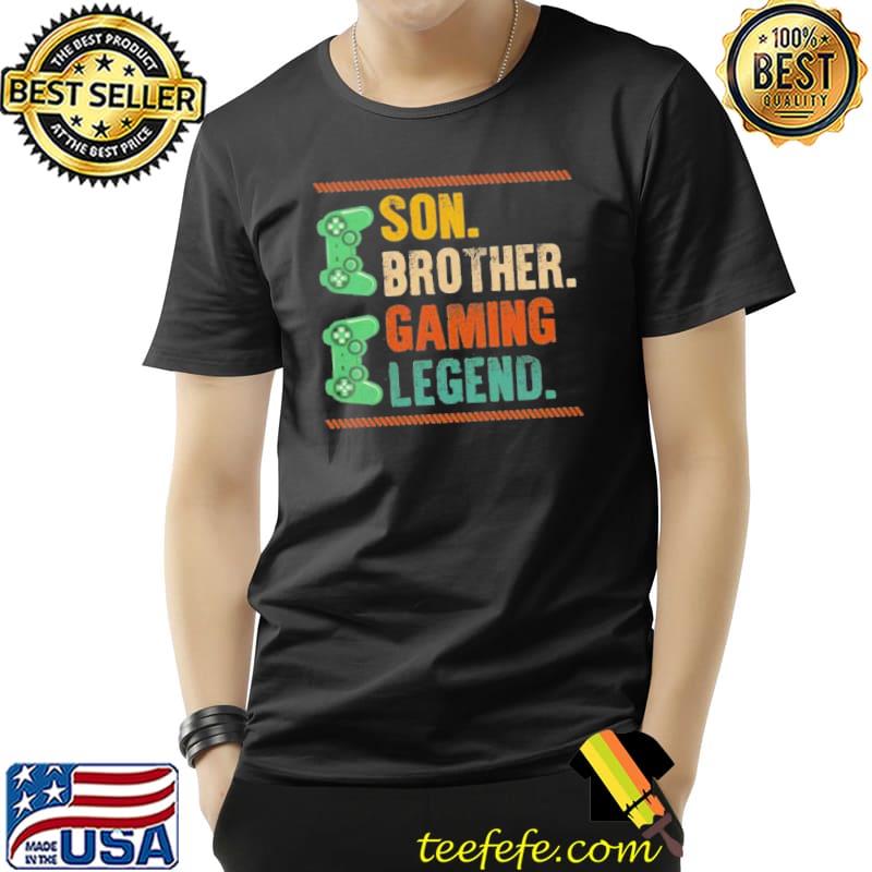 Son Brother Gaming Legend Vintage s Unisex Son Brother Gaming Legend Vintage s Unisex