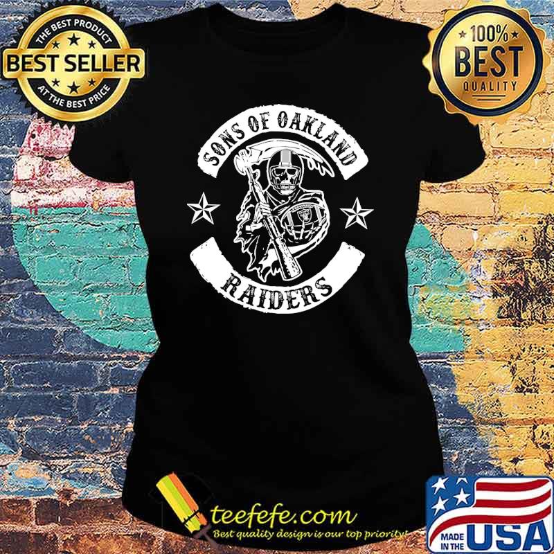 Sons of oakland raiders s Ladies tee Sons of oakland raiders s Ladies tee