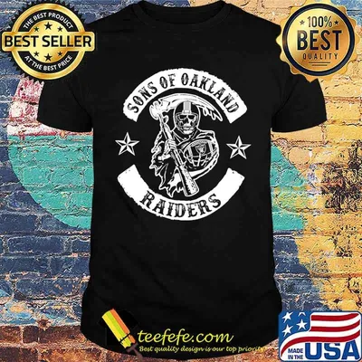 Sons of oakland raiders shirt