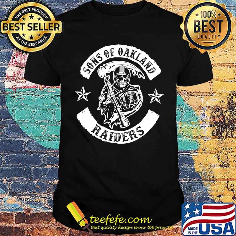 Sons of oakland raiders shirt Sons of oakland raiders shirt