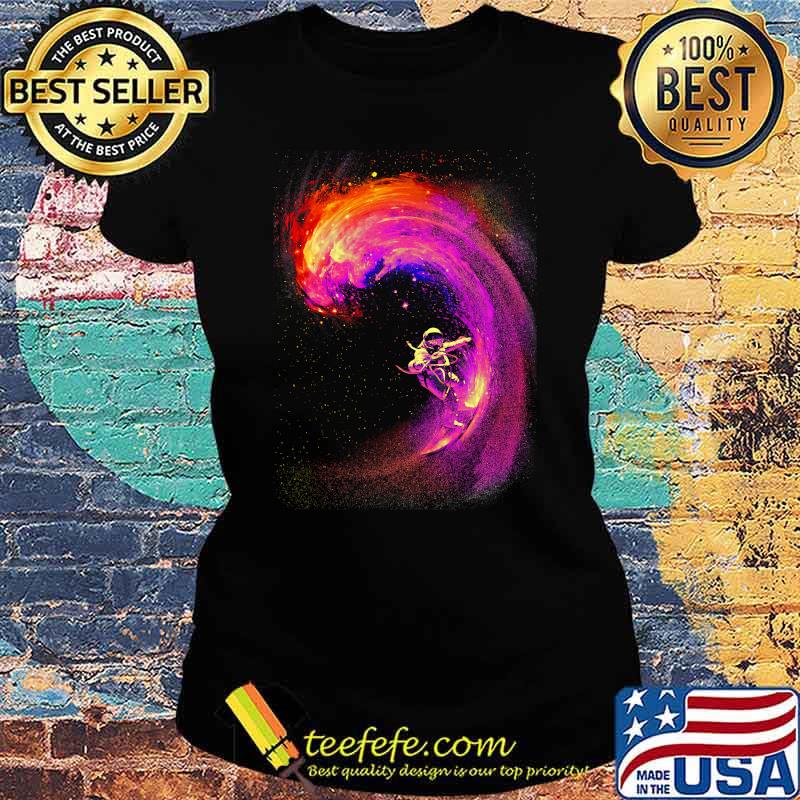 Space Surfing Classic T-Shirt Ladies tee Space Surfing Classic T-Shirt Ladies tee