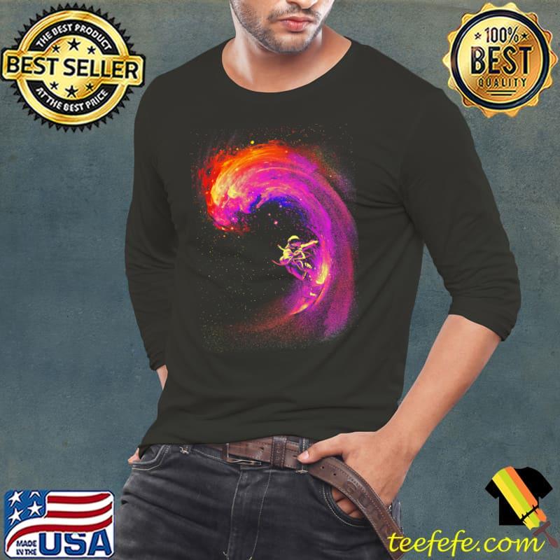 Space Surfing Classic T-Shirt Long Sleeve Tee Space Surfing Classic T-Shirt Long Sleeve Tee