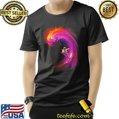 Space Surfing Classic T-Shirt