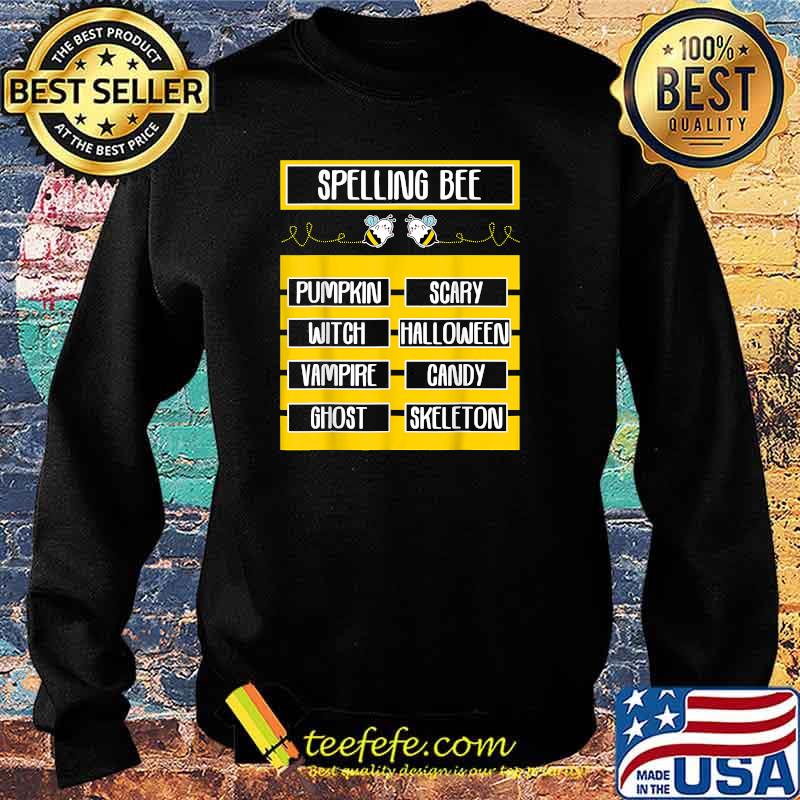 Spelling Bee Pun Halloween Costume for Teachers T-Shirt Sweater Spelling Bee Pun Halloween Costume for Teachers T-Shirt Sweater