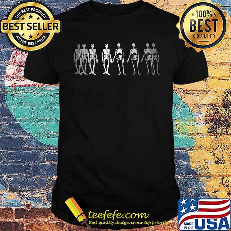 Spooky Halloween Costume Skeleton Graphics T-shirt