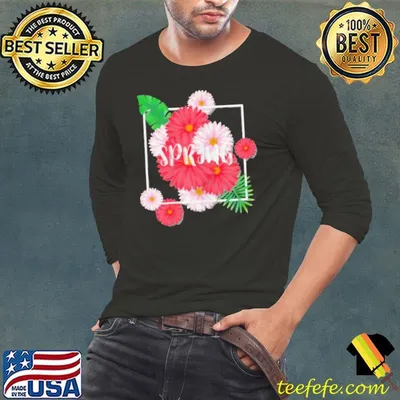 Spring Summer Flower floral shirt
