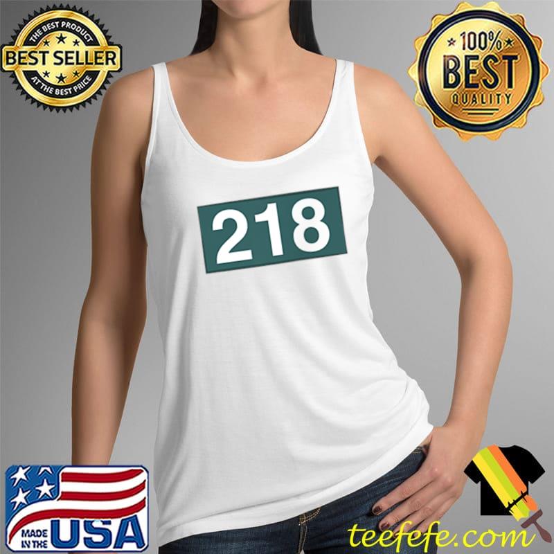 Squid Game 218 T-Shirt Tank Top Squid Game 218 T-Shirt Tank Top