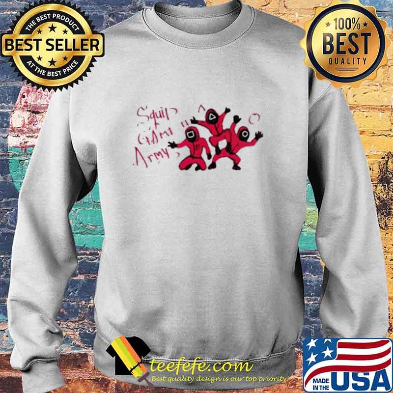 Squid Game Army Pink Shirt Sweater Squid Game Army Pink Shirt Sweater