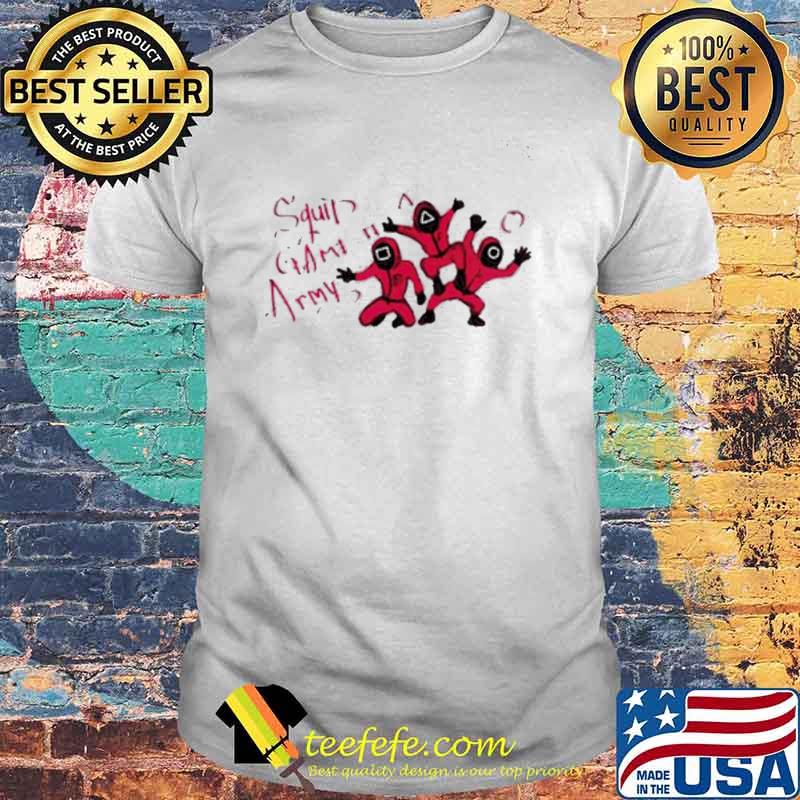 Squid Game Army Pink Shirt Squid Game Army Pink Shirt