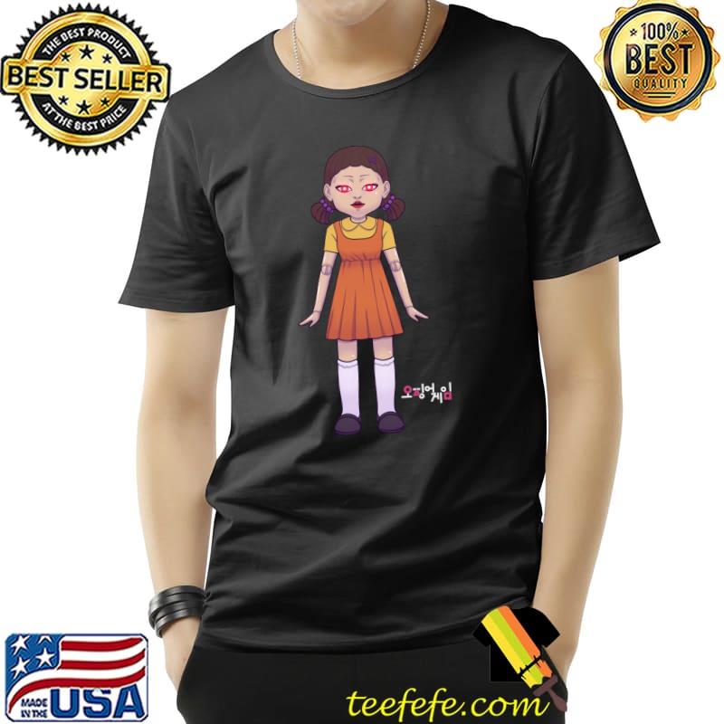 Squid Game Doll Logo T-s Unisex Squid Game Doll Logo T-s Unisex