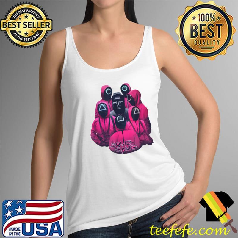 Squid Game Front Man And Guards Ring T-Shirt Tank Top Squid Game Front Man And Guards Ring T-Shirt Tank Top
