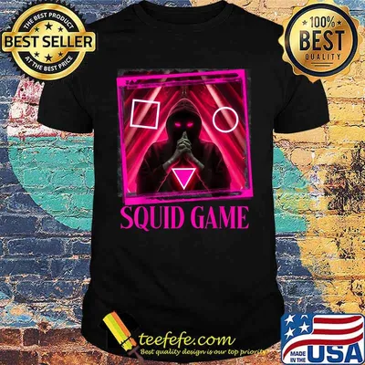 Squid Game Korean Game Drama K-Drama Horror Movies T-Shirt