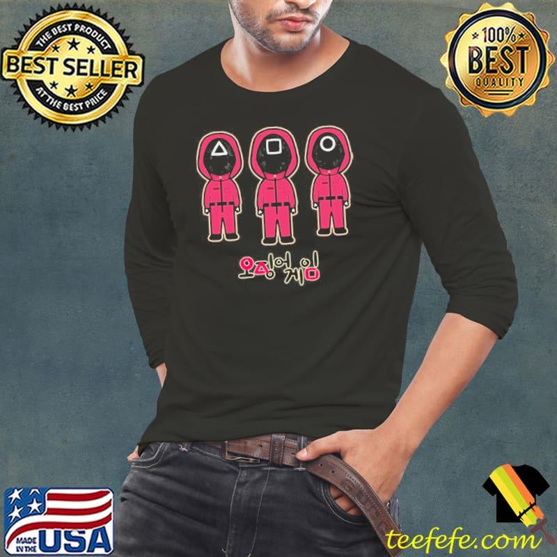 Squid Game Shirt Long Sleeve Tee Squid Game Shirt Long Sleeve Tee