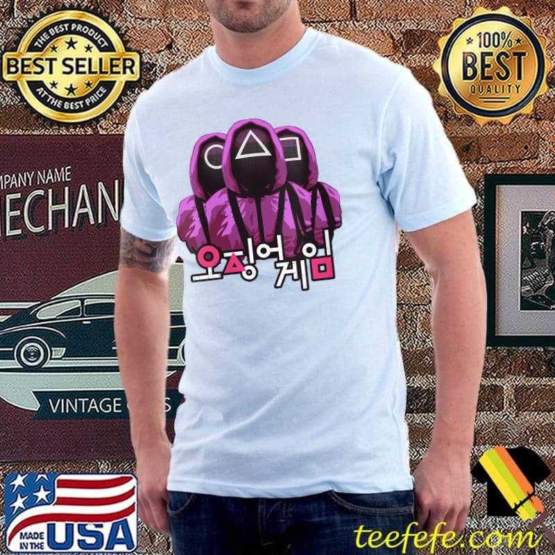 Squid Game Three Masked Guards T-Shirt